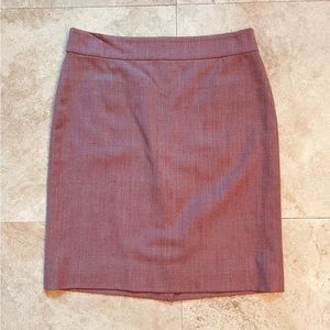 Pink J Crew Pencil Skirt